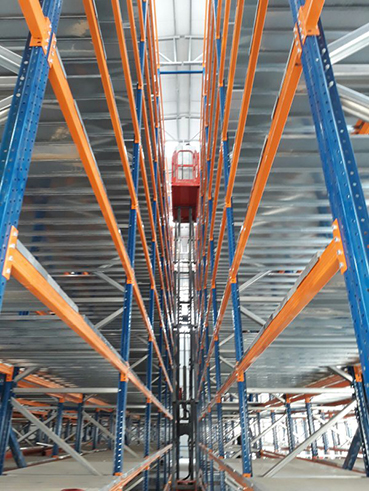 Lojistik depo rafları